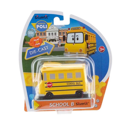Robocar Poli Metal Vehicle Character Figure School B