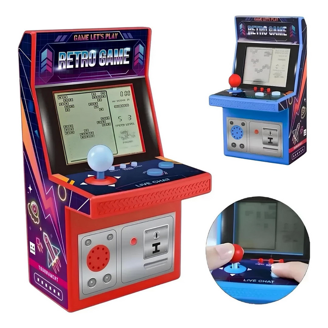 Nostalgic Tetris Game Console