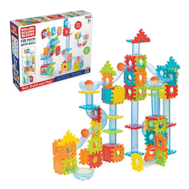Bulk Building Blocks 138 Pieces
