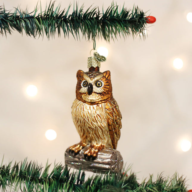 Wise Old Owl Ornament