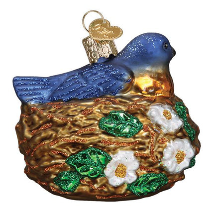 Bird in Nest Ornament