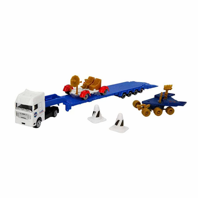 1:64 Aerospace Transporter Truck Space Set