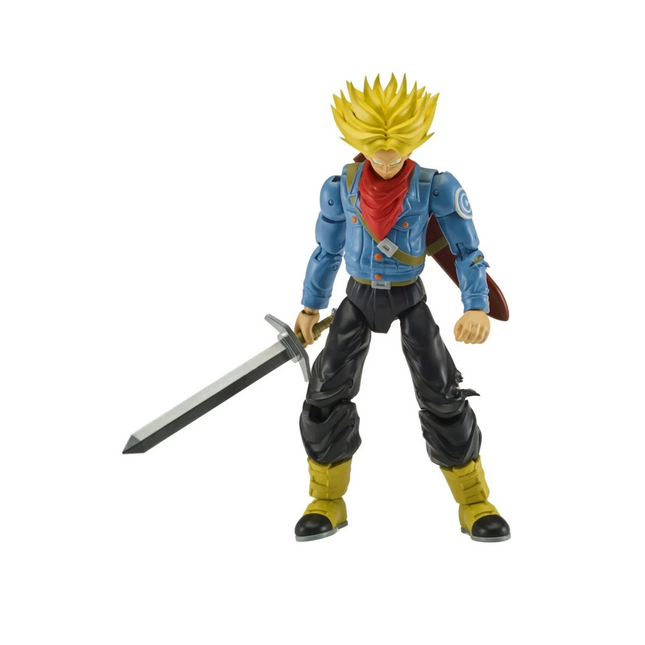 Bandai Dragon Ball Super Saiyan Future Trunks Posable Figure
