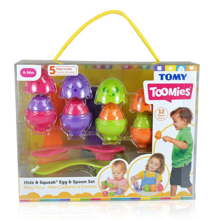Tomy Toomies Hide and Seek Eggs Spoon Set