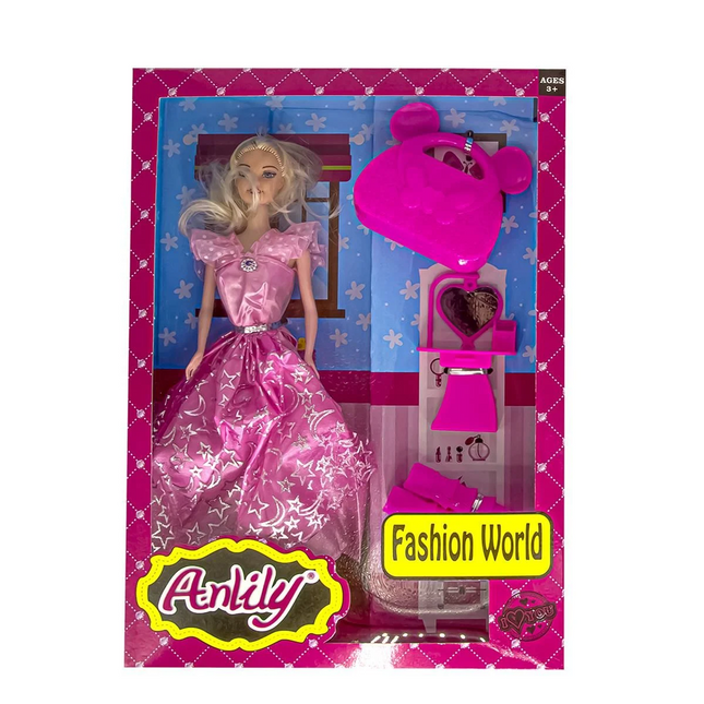 Oydaş Anlily Baby with Mirror and Bag 2276