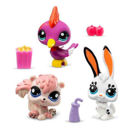 Littlest Pet Shop Minis 3-Piece Figure Set S2