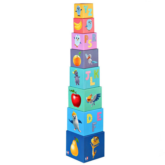 Captain Pengu and Friends Educational Balance Tower Game