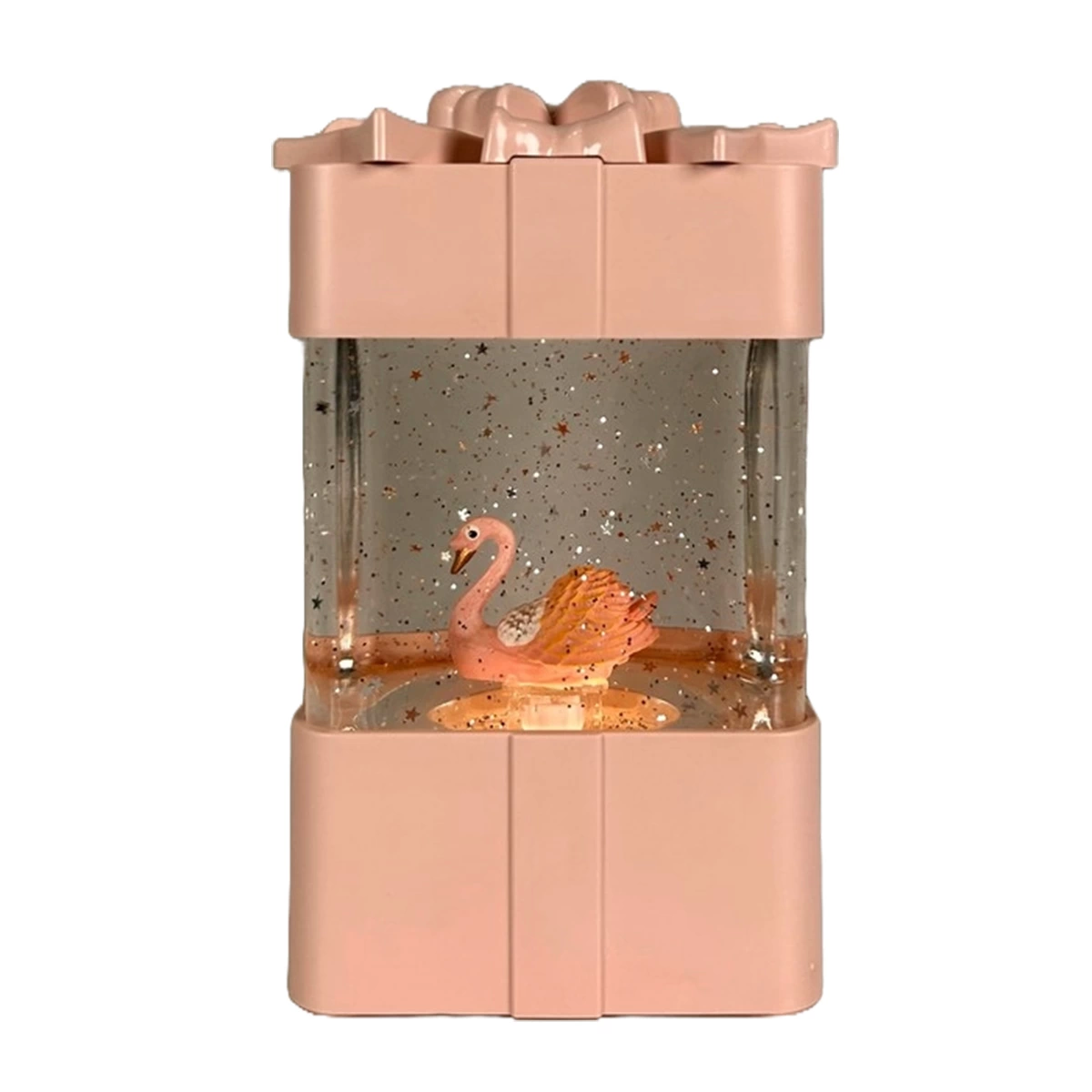 Plastic Square Snow Globe LLM-HDY0376