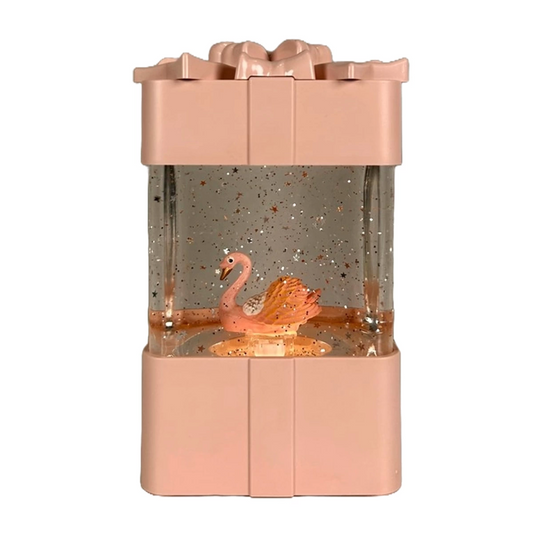 Plastic Square Snow Globe LLM-HDY0376