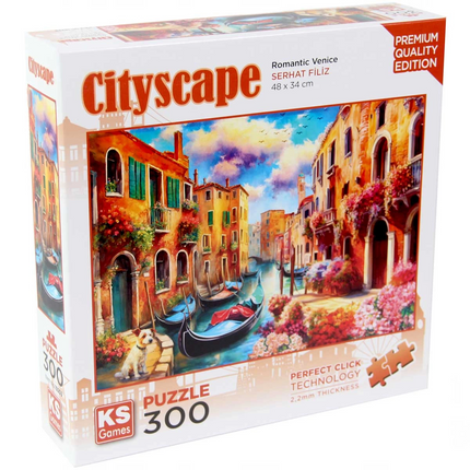 KS Games Romantic Venice Puzzle 300 Pieces