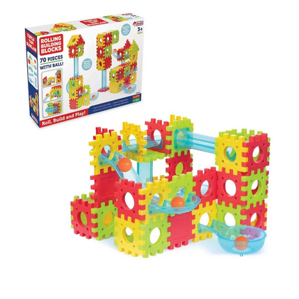Bulk Building Blocks 70 Pieces