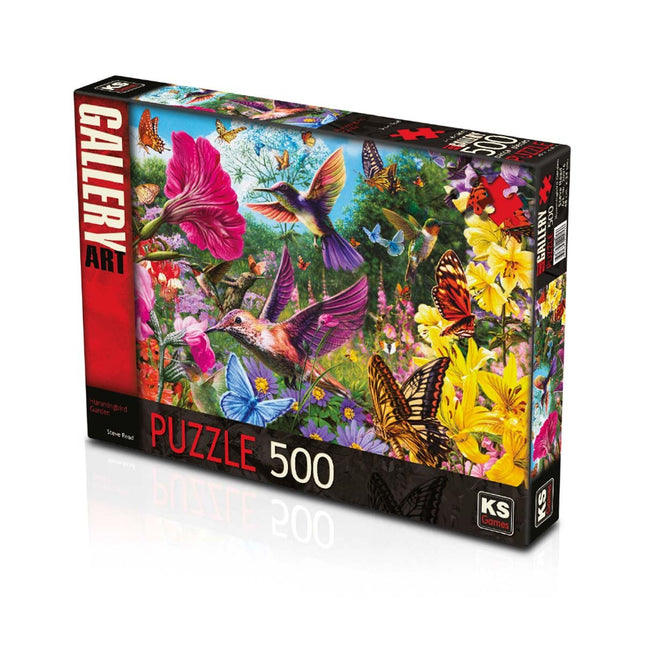 KS Hummingbird Garden 500 Piece Puzzle