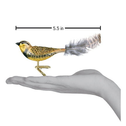 Meadowlark Ornament