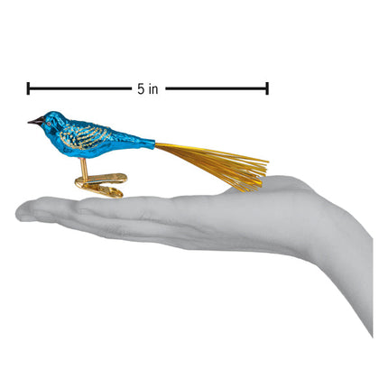Blue Lovebird Ornament