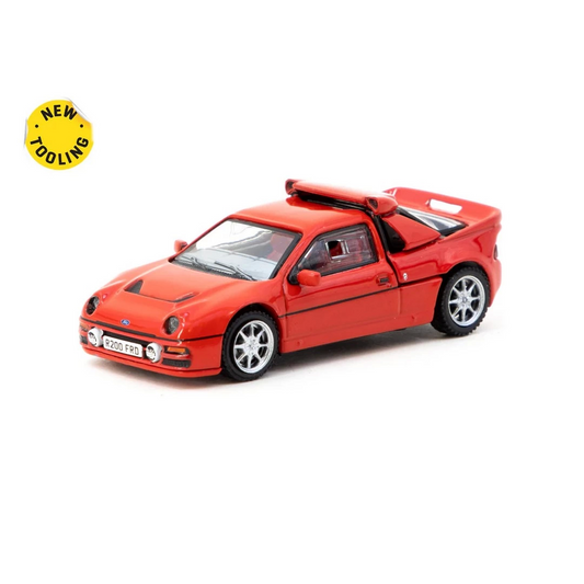 Tarmac Works 1/64 Ford RS200 Red