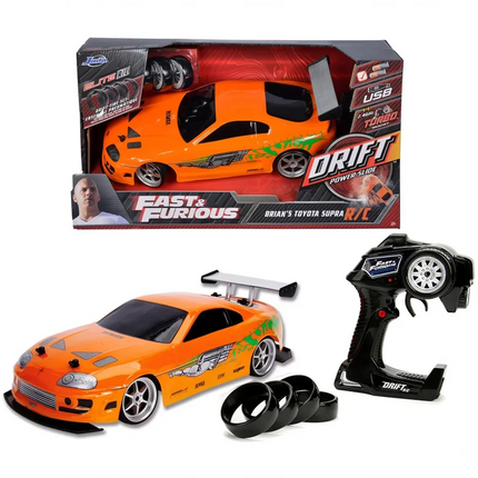 1:10 Fast &amp; Furious 1995 Remote Control Brian's Toyota Supra Drift Turbo Car