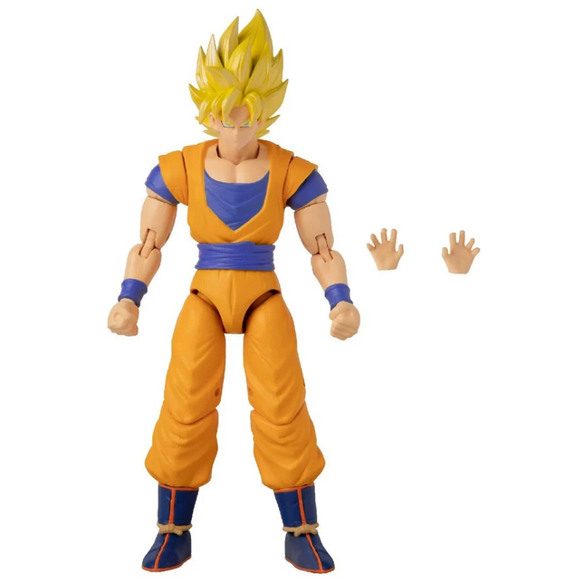 Bandai Dragon Ball Super Saiyan Goku Posable Figure 16 cm