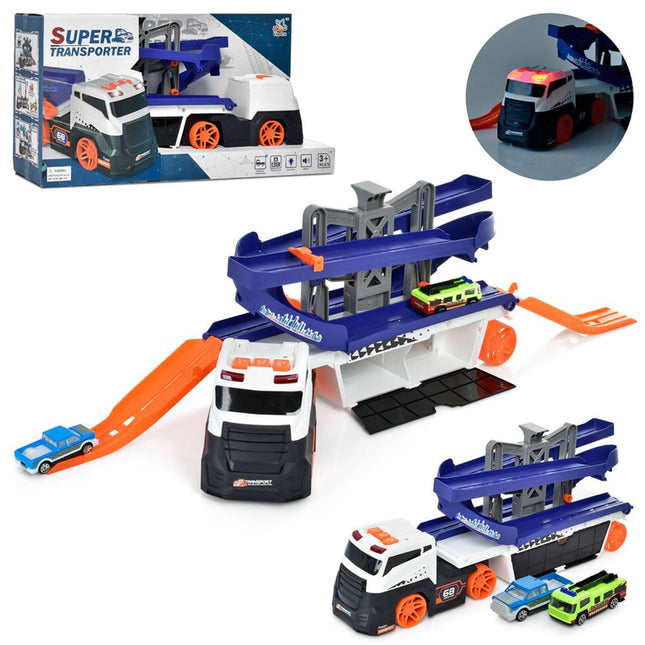 Garage and Runway Featured Sound and Light Carrier Truck