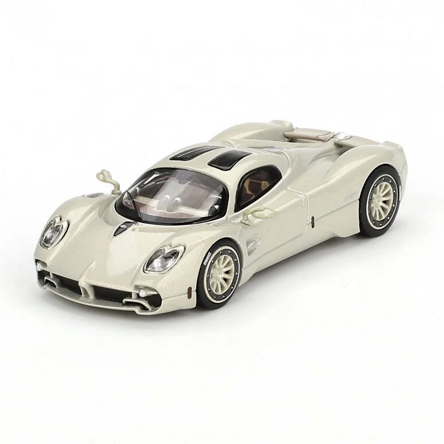 Mini GT 1/64 BBR Pagani Utopia Presentation Grigio Rinascimento