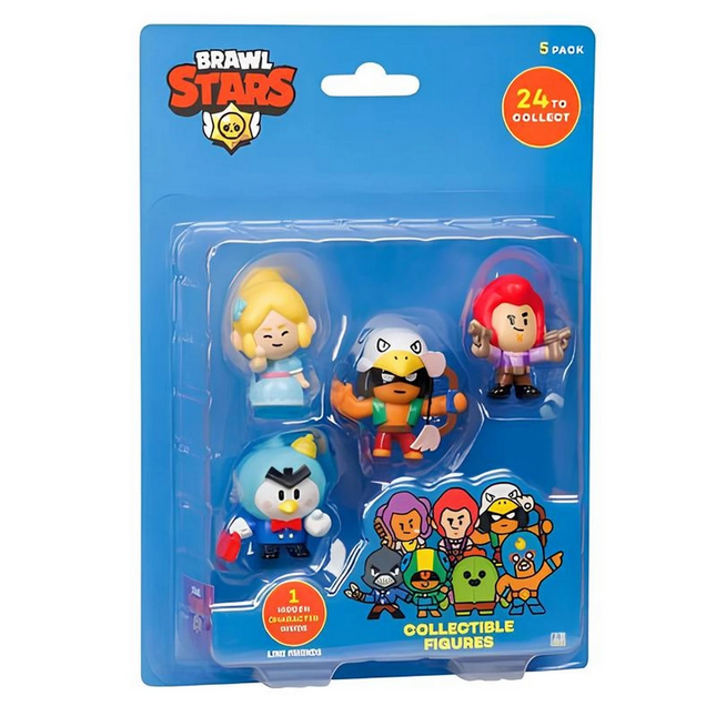 Brawl Stars 5-Piece Figure Set