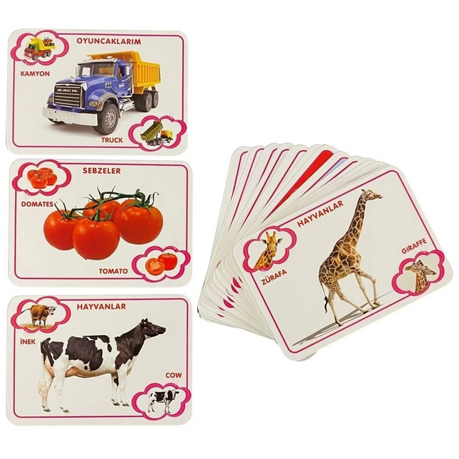Playwood See-Know-Learn Educational Picture Flashcards