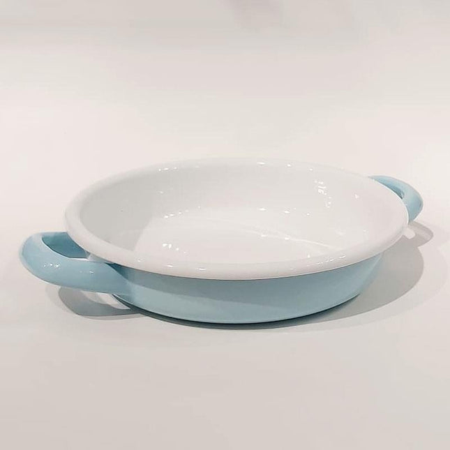 Enamel Pan 19 cm Nile Blue