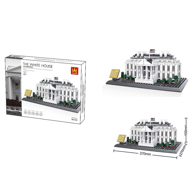 Wange White House 770 Pieces