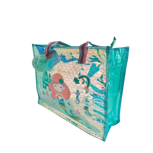 Dream Vest Transparent Hologram Mermaid Large Shoulder Bag