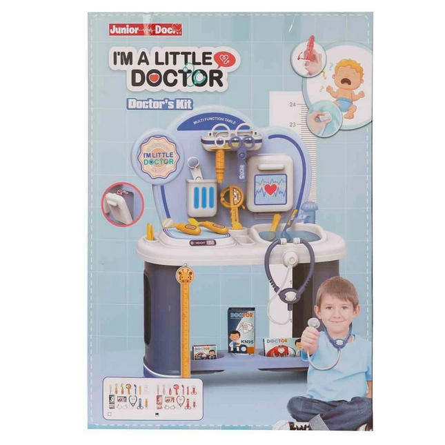 Junior Doctor. Big Doctor Play Set 14 Pieces