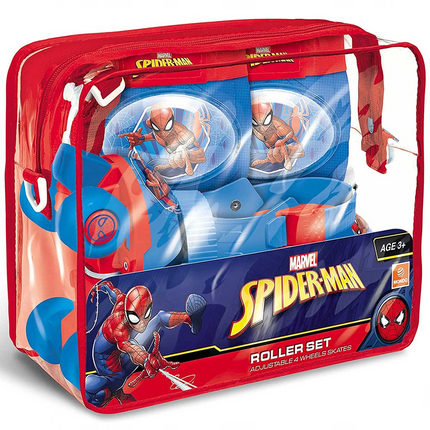 Spiderman 4-Wheel Skate Set