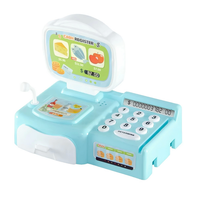 Battery-Operated Cash Register Game Set
