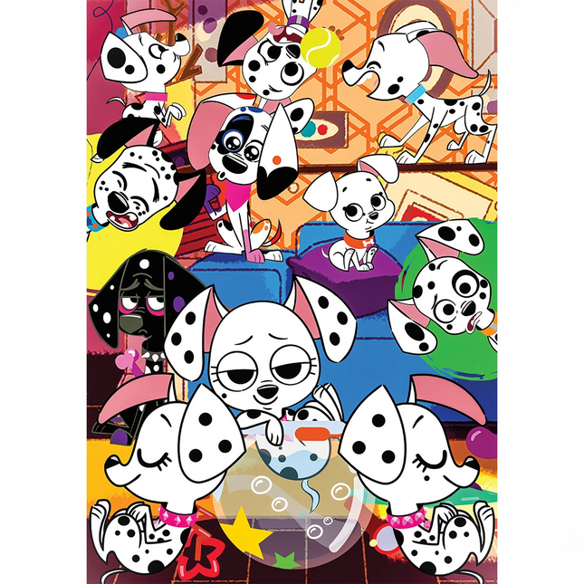 KS 101 Dalmatian 50 Piece Puzzle