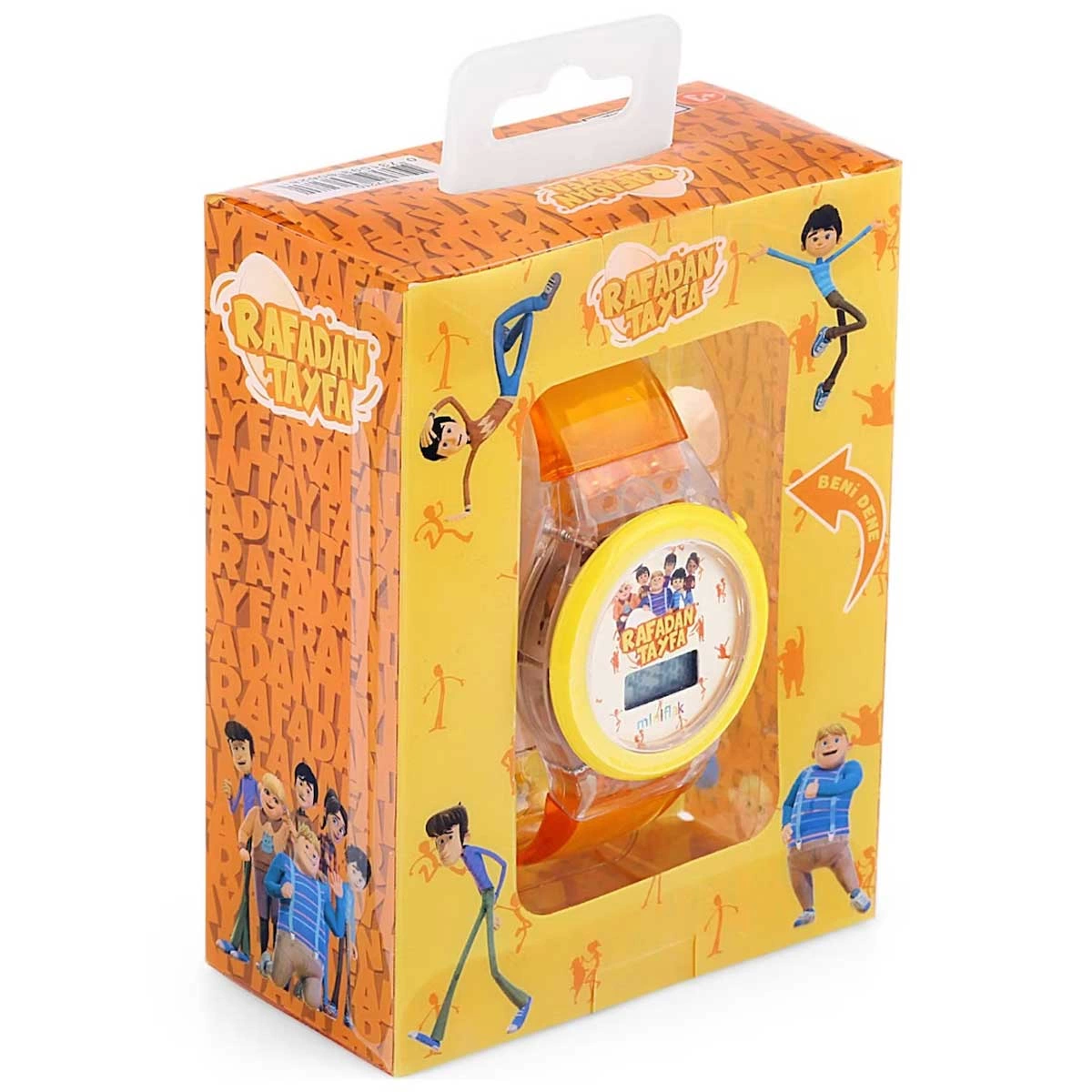 MiniFlak Licensed Rafadan Tayfa RF7210 Yellow Light Children's Wristwatch