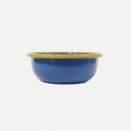 Enamel 12 cm Bowl Cobalt Cord F. Green