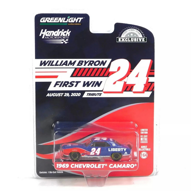 Greenlight 1/64 1969 Chevrolet Camaro - William Byron