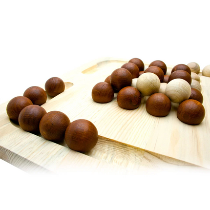 Wood Hill Wooden Pyramid Mind Intelligence Game