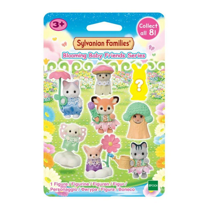 5823 Sylvanian Families Bebek Minifigür Çiçek Serisi Tekli Sürpriz Figür +4 yaş