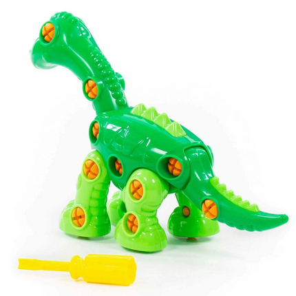 Polesie Building Set Dinosaur ''Diplodok'' 35 Elements (In Box) 77165