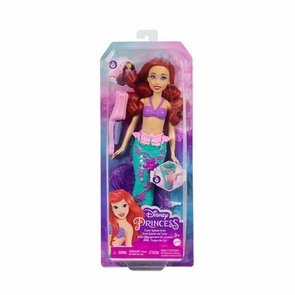 Disney Princess Mermaid Ariel with Gorgeous Color-Changing Hair HLW00