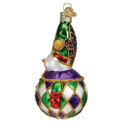 Harlequin Snowman