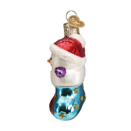 Snow Family of 5 Ornament