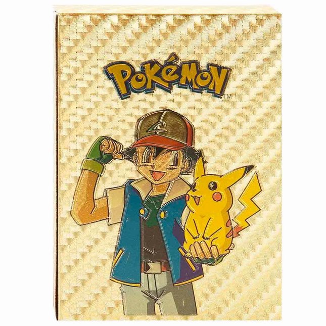 Pokemon Starter Cards Gold 55 Pack