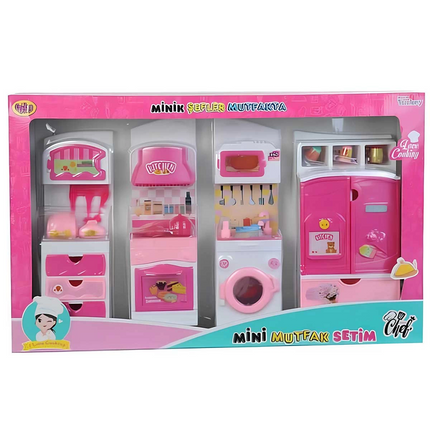 Oydaş Mini Sefler 4-Piece Wardrobe Set 02365