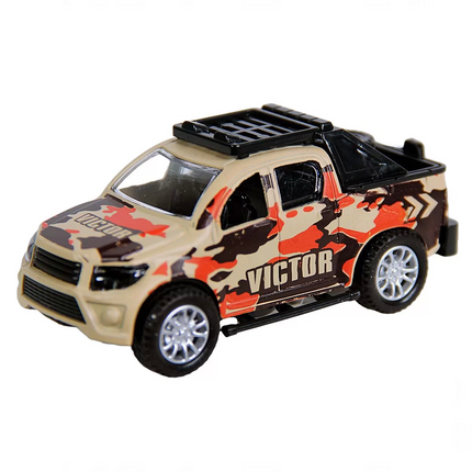 Metal Pull Back Safari Jeep K137A42