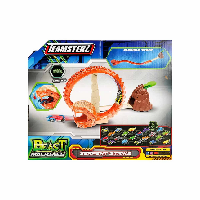 Teamsterz Beast Machines Snake Attack Racetrack