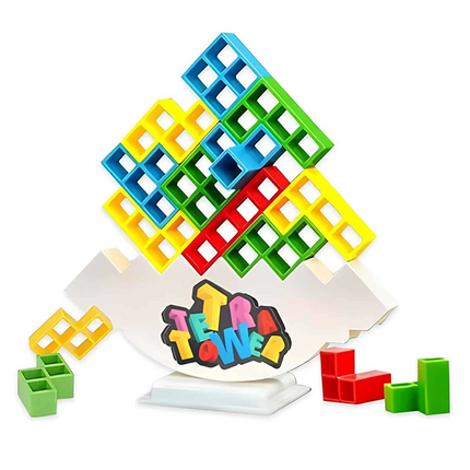 Tetra Tower Balance Board Game