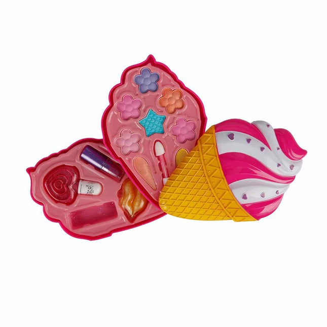 Ice Cream Shaped 2-Layer Makeup Beauty Set
