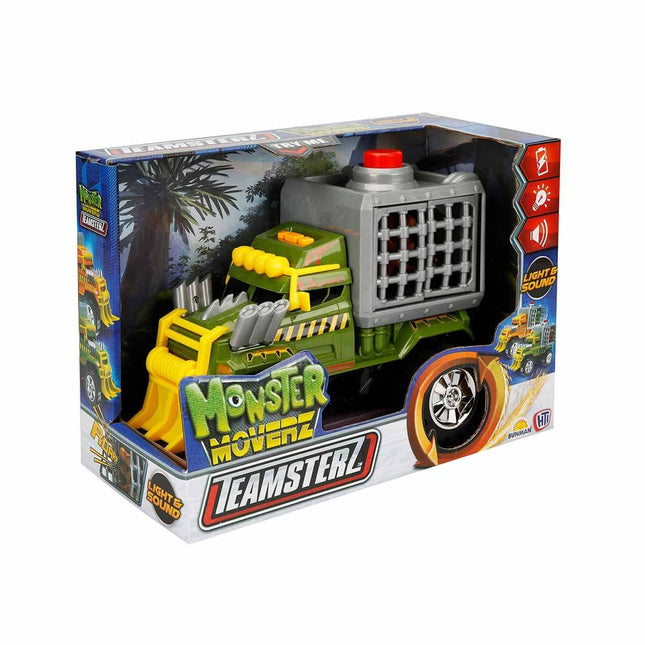 Teamsterz Monster Moverz Dino Escape Motorized Truck with Sounds and Lights