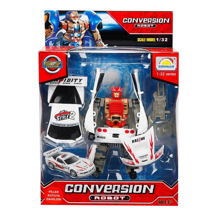 1:32 Transforming Robot with Sound and Light