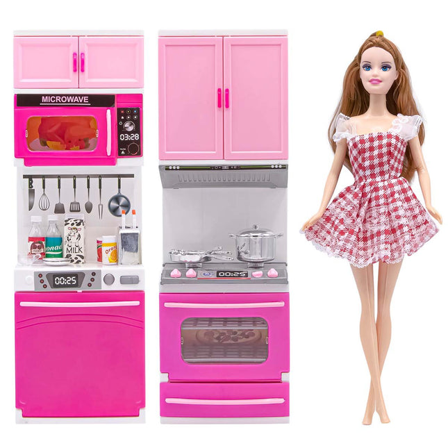 Anlily My First Kitchen Set Baby Dish Oven